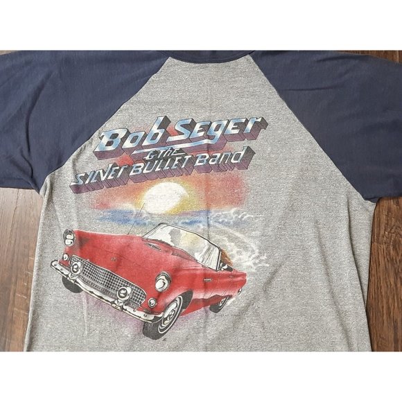 (VINTAGE) 1983 Bob Seger The Distance Tour Authentic Concert T Shirt. Read - Picture 2 of 9